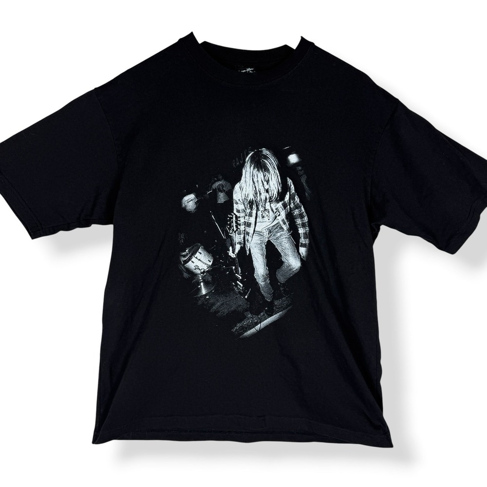 Number Nine Takahiro Miyashita Kurt Cobain Charles Peterson T Shirt Size 2 (S)